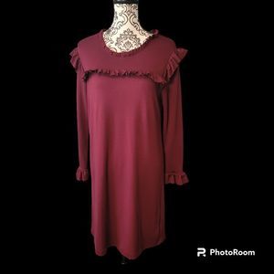 Philosophy ruffle dress